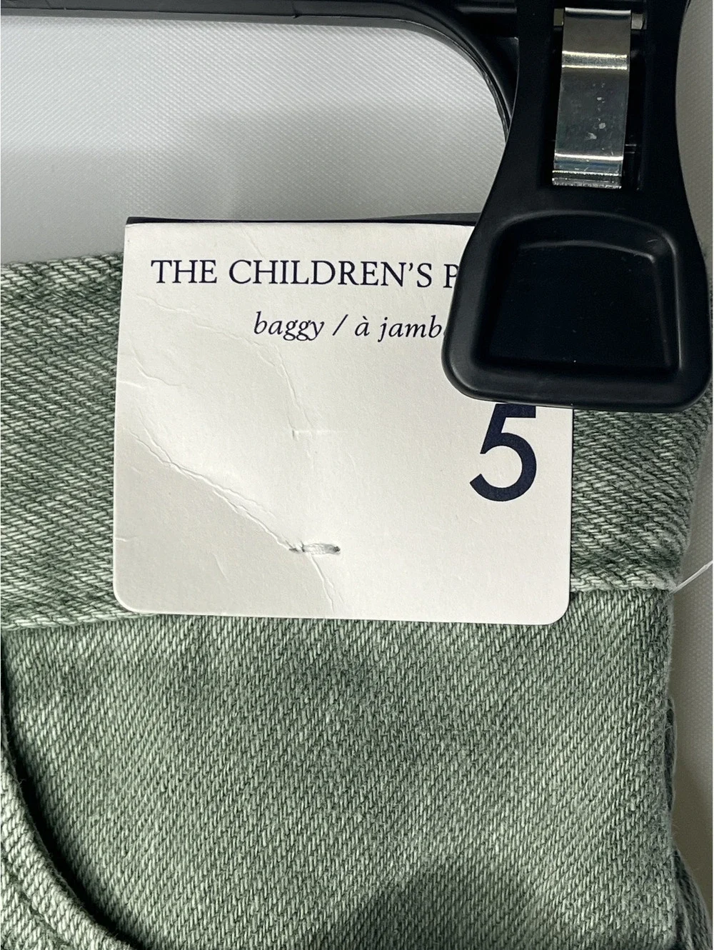 NWT Children's Place Girl's Green/Baggy Cargo Pants Size 5